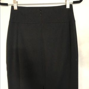 Express black pencil skirt